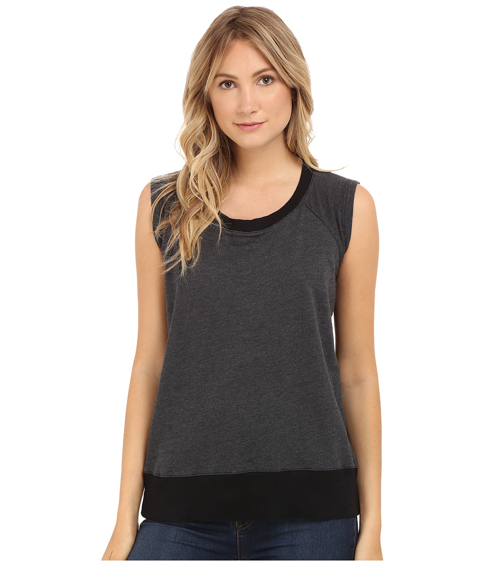 Allen Allen Sleeveless Sweatshirt (Black) Women