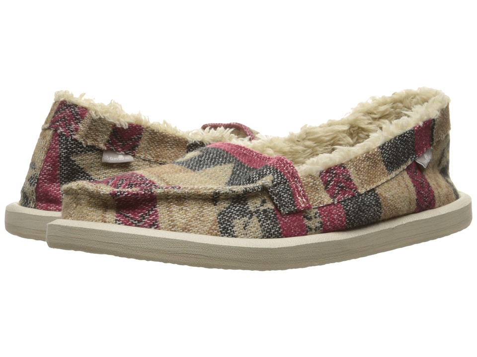 Sanuk Shorty TX Chill (Natural Multi Blanket) Women