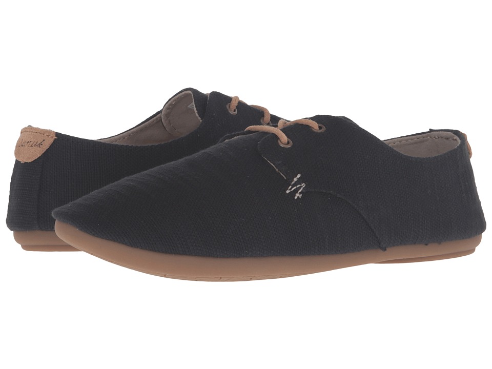 Sanuk Bianca TX (Black Slub) Women