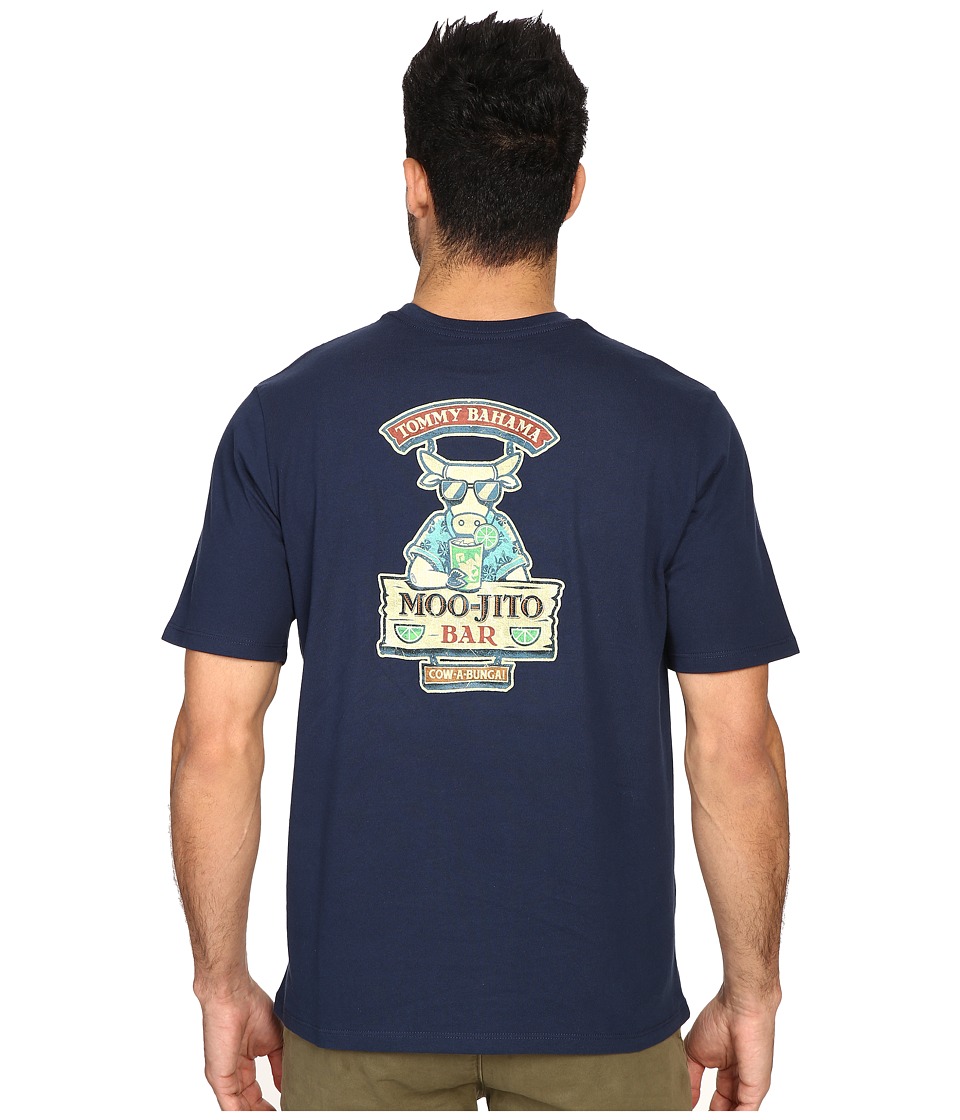 Tommy Bahama Moo Jito Bar Tee (Navy) Men