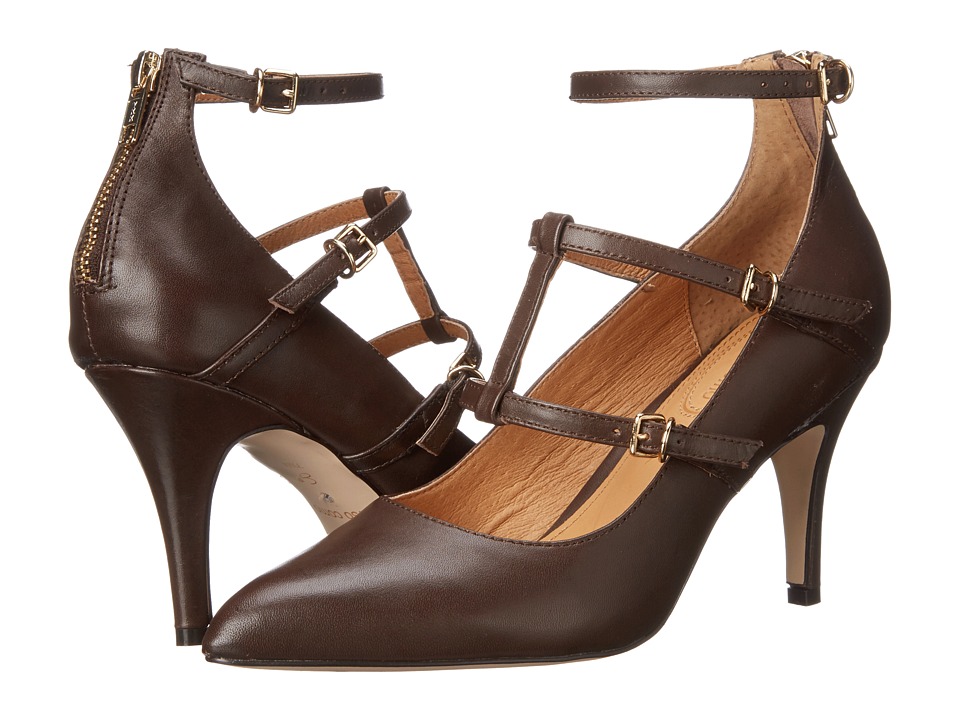 Corso Como Carter (Dark Brown Leather) High Heels