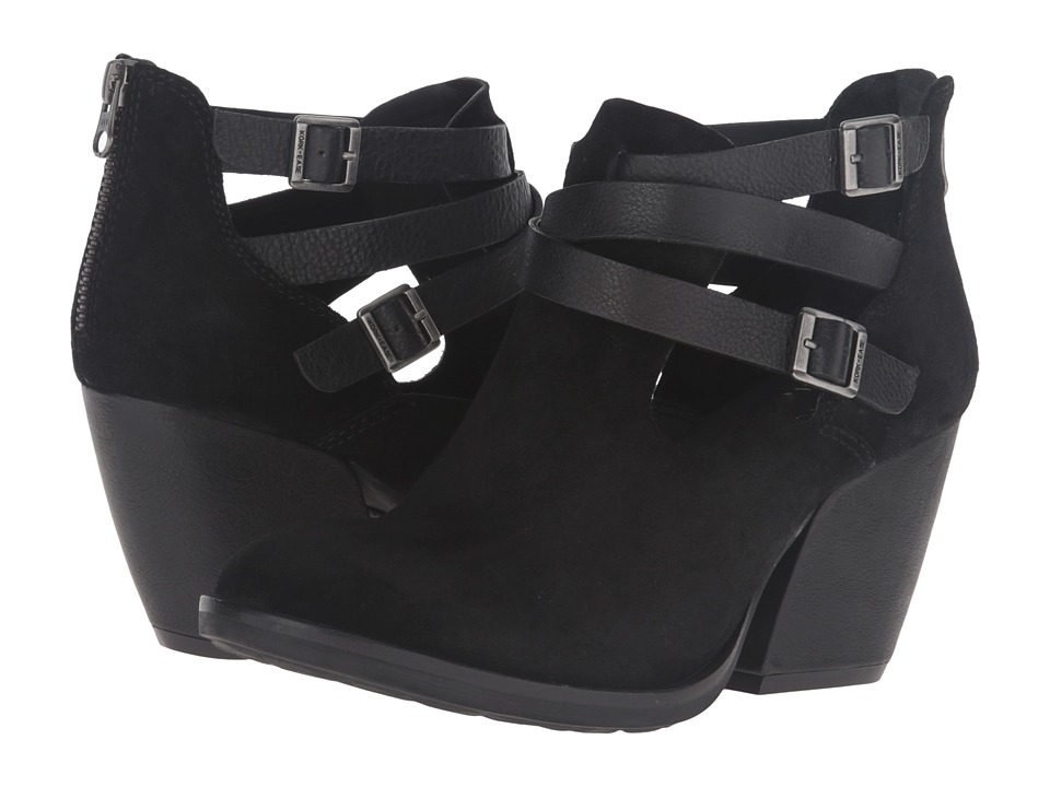 Kork-Ease Stina (Black/Black Combo) High Heels