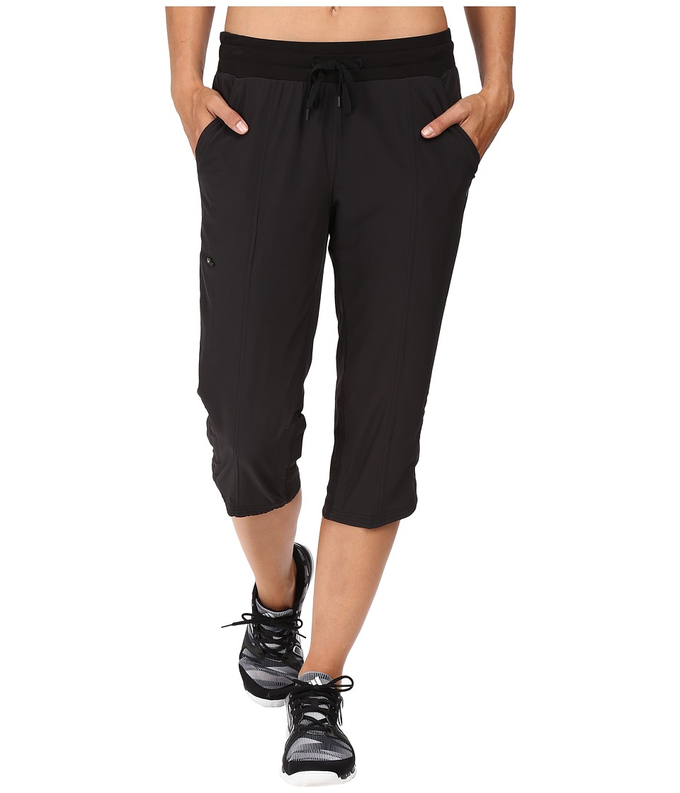 tasc Performance District II Capris (Black) Women