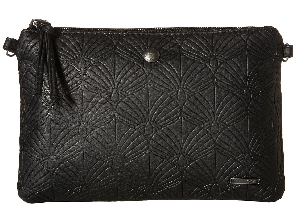 Roxy - Soft Melody Clutch (True Black) Cross Body Handbags