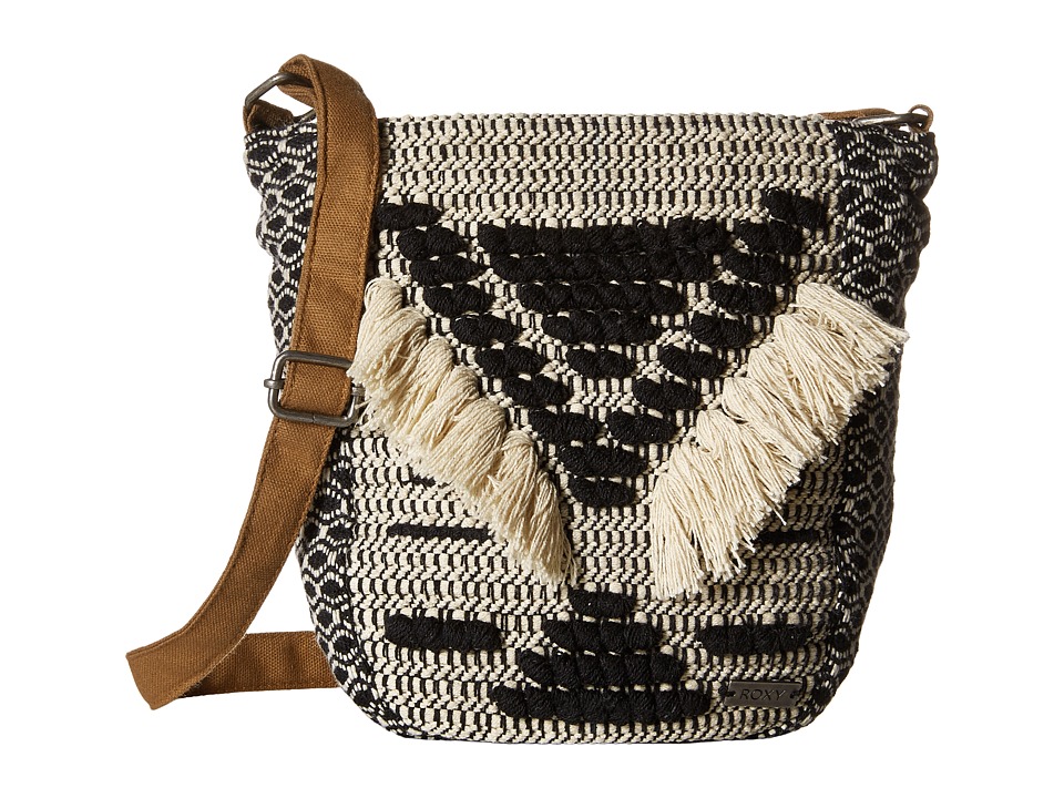 Roxy - Pearl Cays Crossbody Hangbag (True Black) Cross Body Handbags