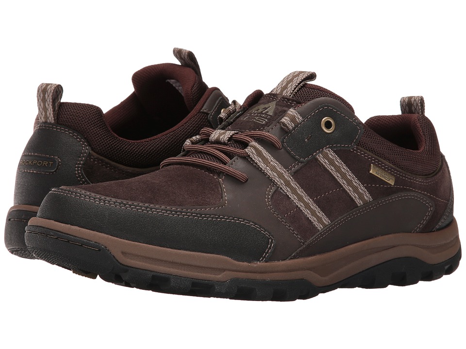 Rockport Trail Technique Waterproof 3-Eye (Light Chocolate) Men