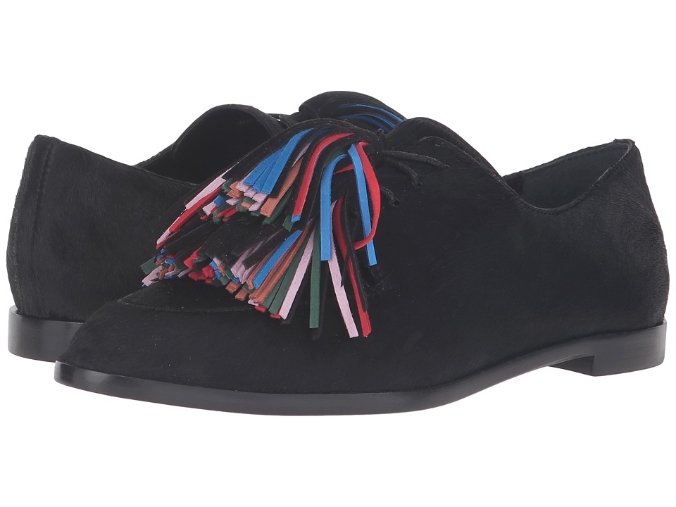 Loeffler Randall Jasper (Black Haircalf/Multi Suede) Women