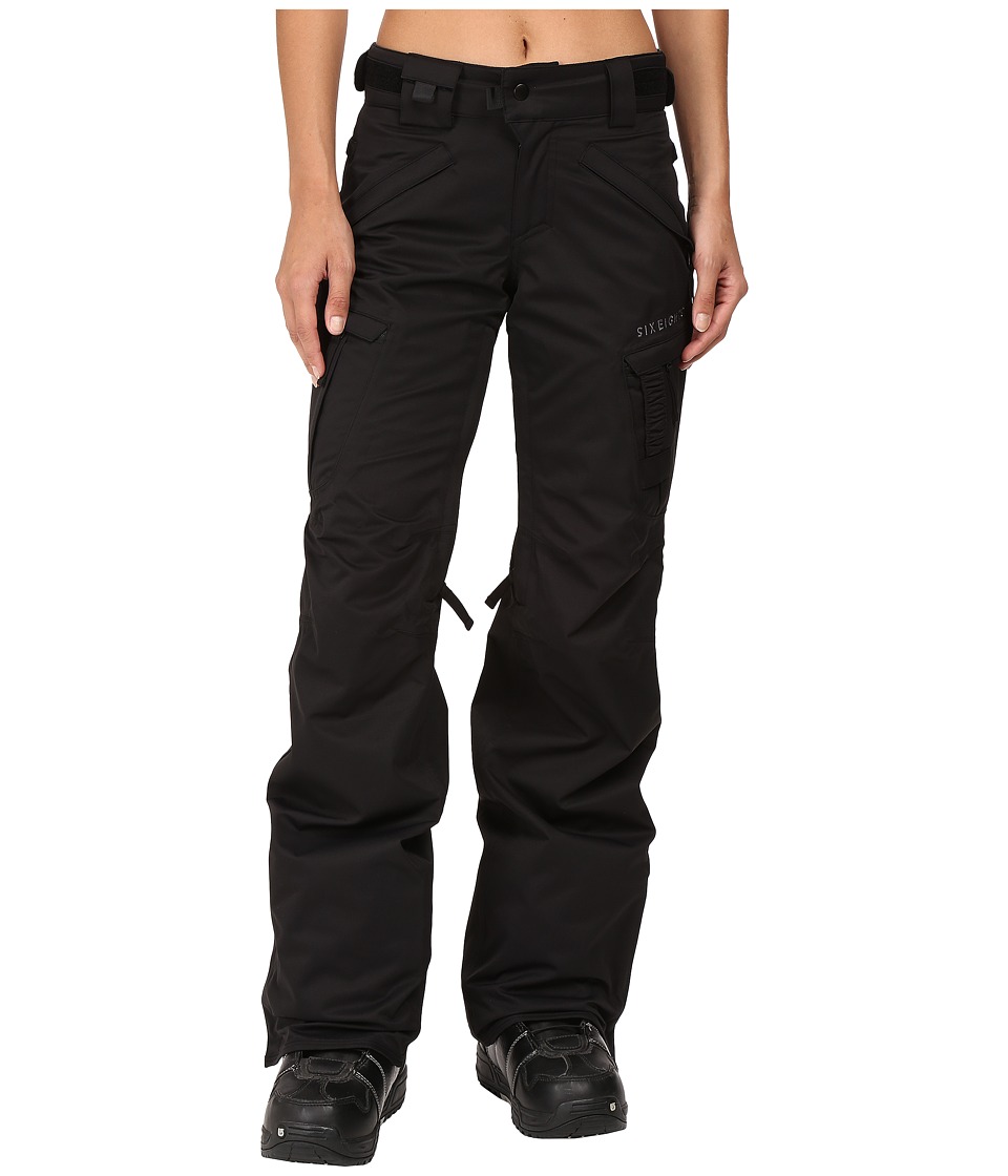 686 Authentic Smarty Cargo Pant (Black Tall) Women
