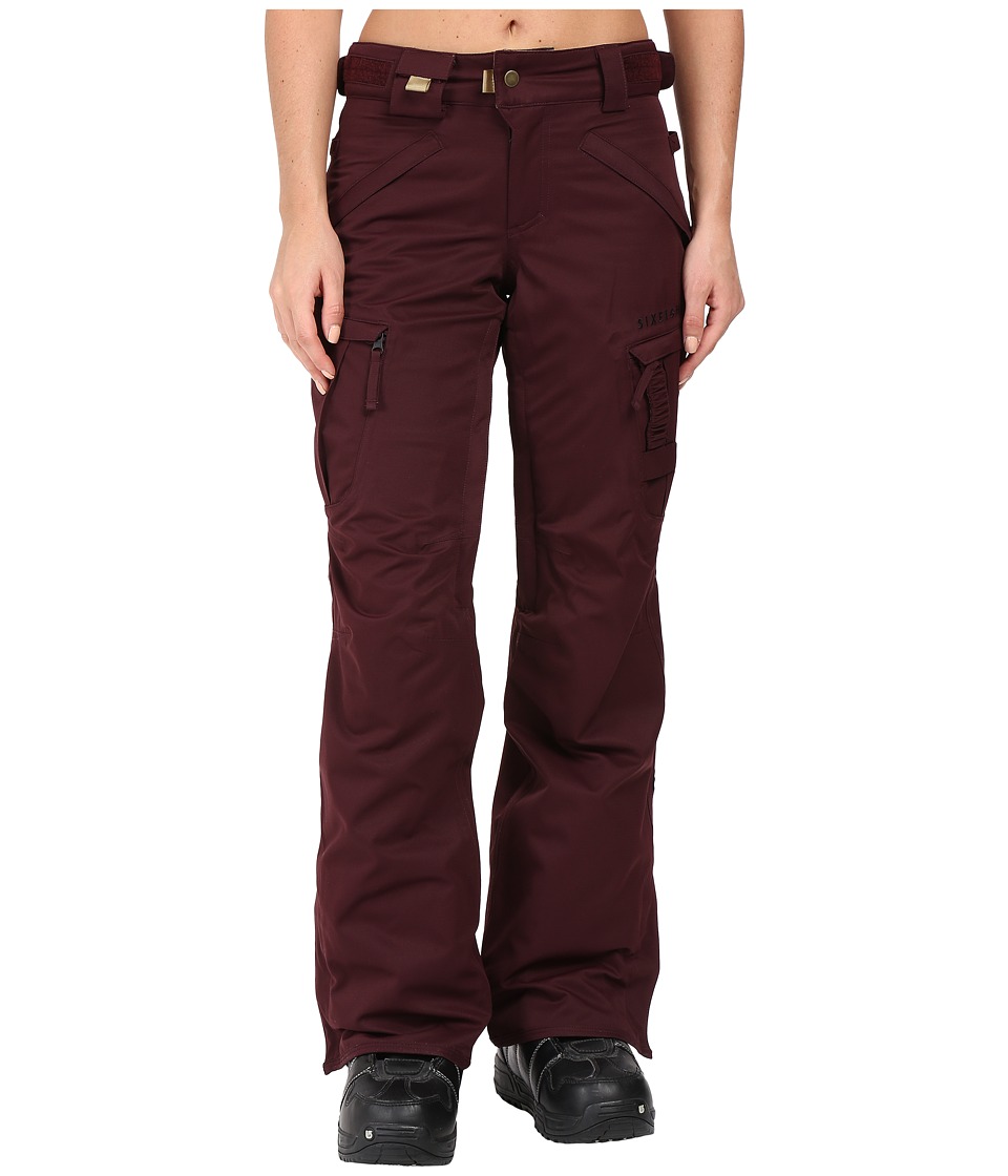 686 Authentic Smarty Cargo Pant (Black Ruby) Women