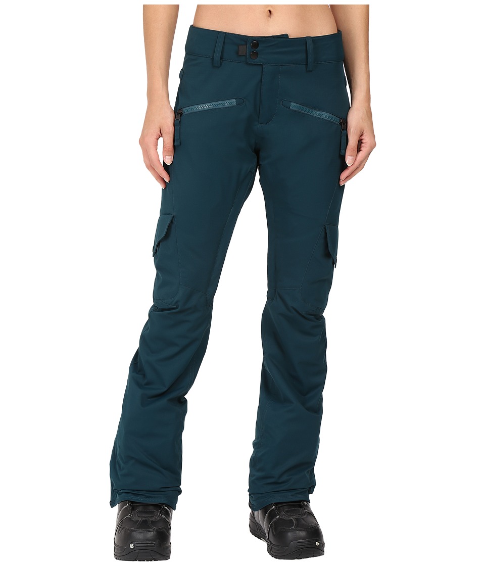 686 Authentic Mistress Insulated Cargo Pants (Black Jade) Women