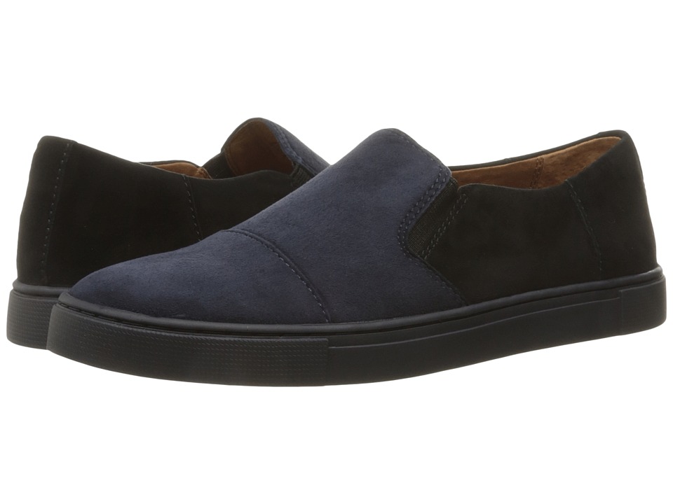 Frye Gemma Cap Slip (Navy Multi Suede/Dark Outsole) Women