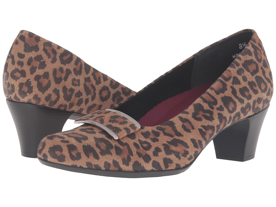 Munro Mara (Leopard/Leopard Trim) High Heels