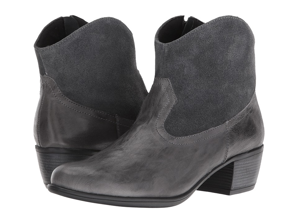 Munro Laramie (Grey Leather/Suede) Cowboy Boots