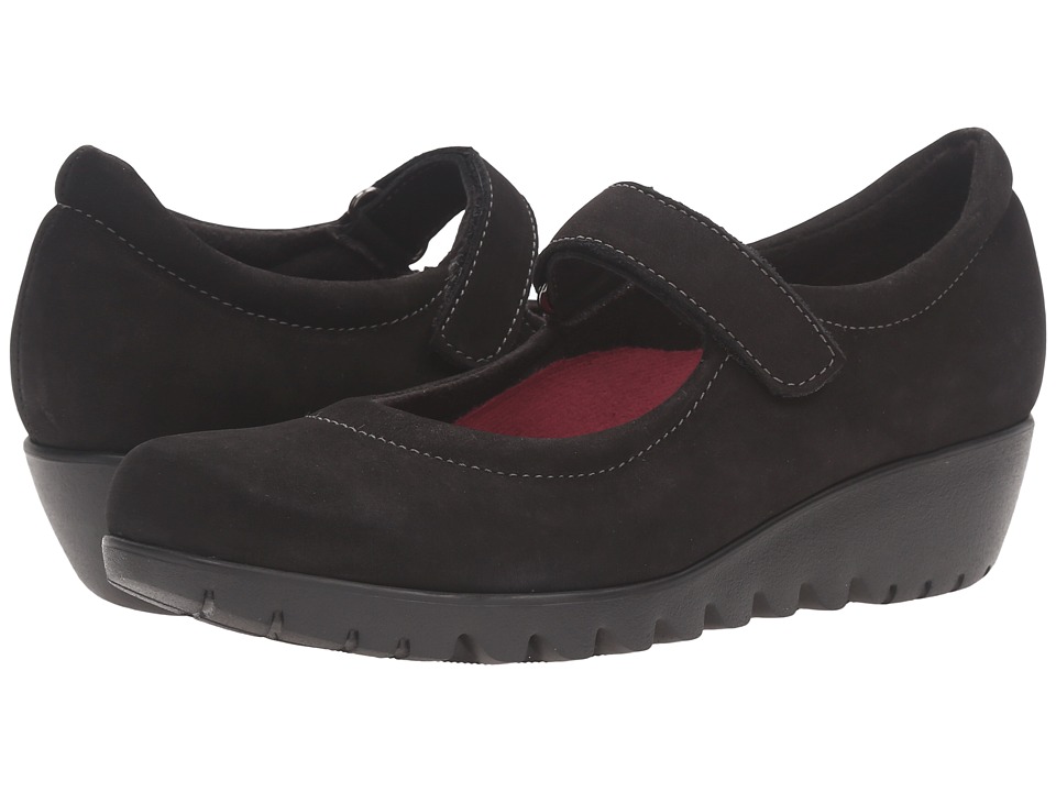 Munro Pia (Black Nubuck) Women
