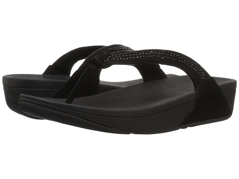 FitFlop Crystal Swirl (All Black) Women