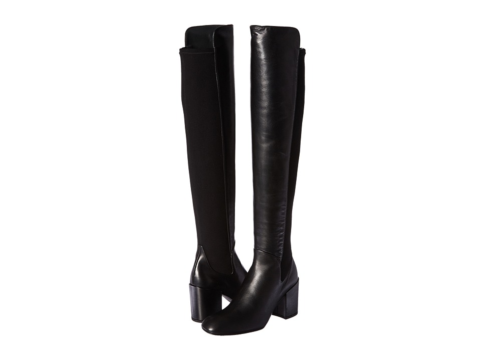 Stuart Weitzman Halftime (Black Nappa) Women