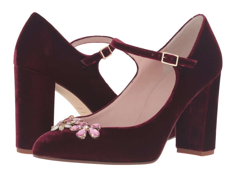 Kate Spade New York Ballina (Bordeaux Velvet) Women