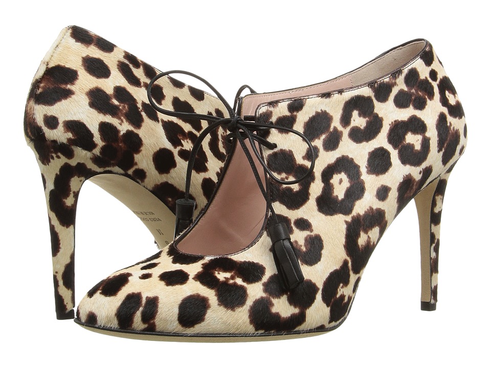 Kate Spade New York Davie (Blush/Brown Leopard Haircalf Print) High Heels