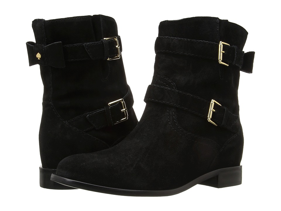 Kate Spade New York Sabina (Black Sport Suede) Women