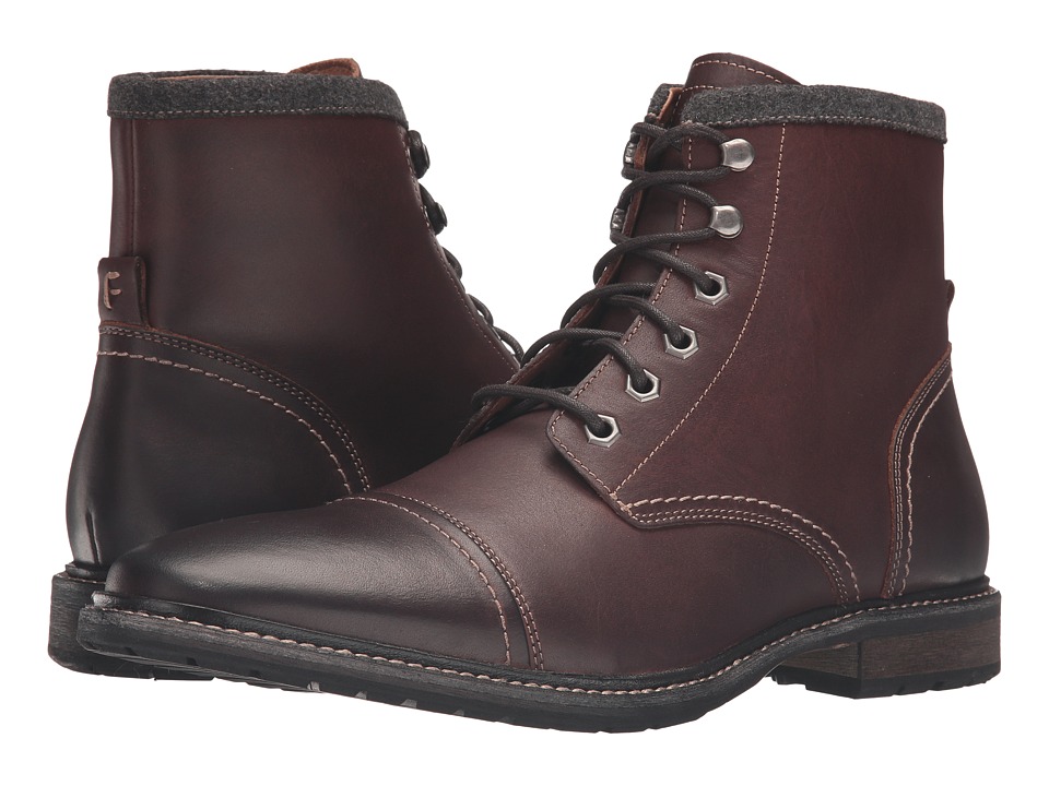 Florsheim Indie Cap Toe Boot (Chestnut Smooth) Men