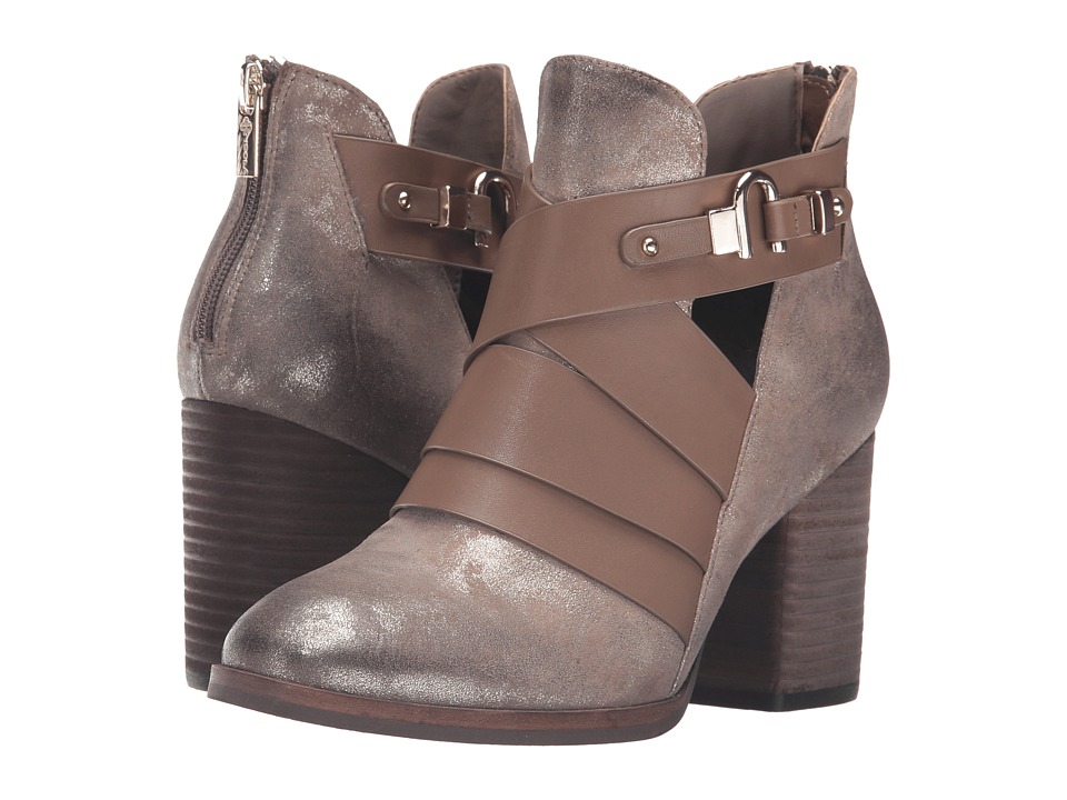 Isola Ladora (Anthracite Distressed Foil Suede) Women