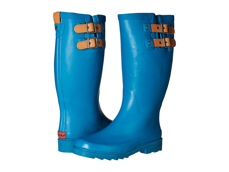 Chooka Top Solid Rain Boot (Dark Teal) Women