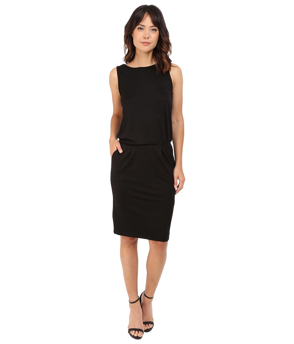 Trina Turk Sooth Dress (Black) Women