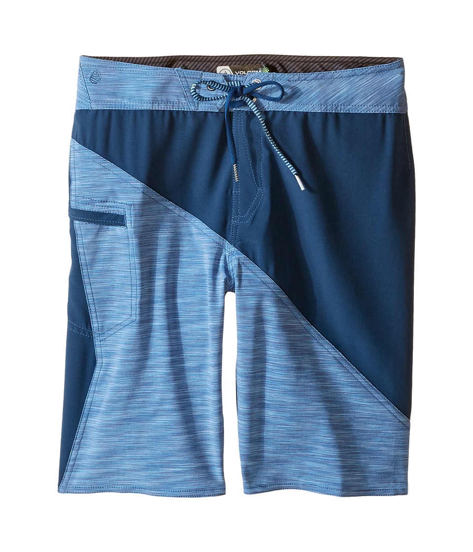 Volcom Kids Liberation Mod Boardshorts (Big Kids) (Blue) Boy