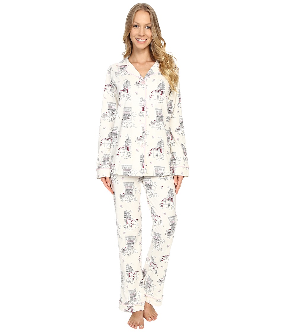 BedHead - Long Sleeve Classic PJ Set (Hello Kitty Cafe) Women's Pajama Sets