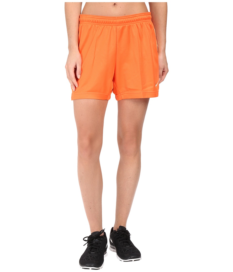 Nike Dri-FITtm Academy Knit Shorts (Turf Orange/Peach Cream/Peach Cream) Women