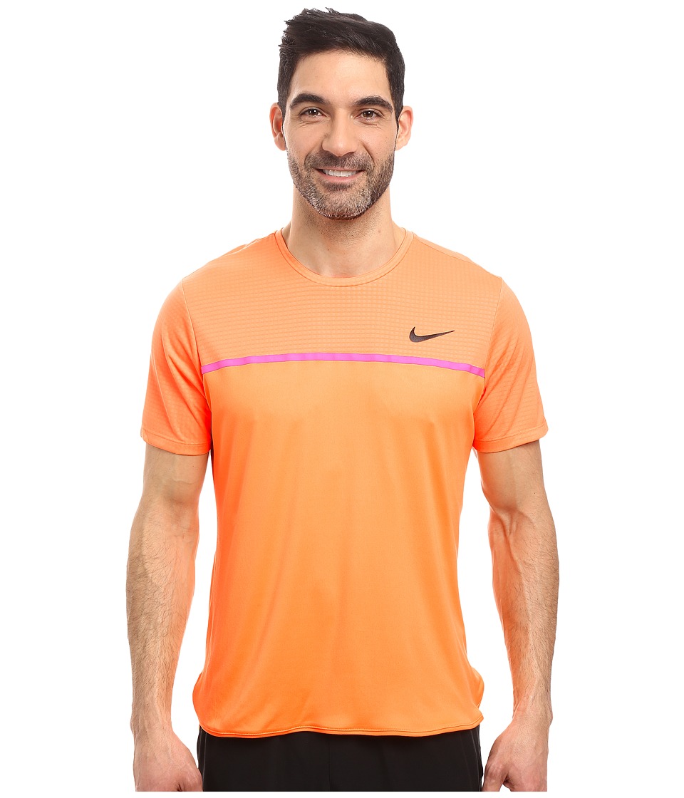 Nike Challenger Crew (Bright Citrus/Fire Pink/Black) Men