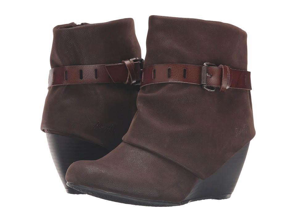 Blowfish Beryl (Dark Brown Fawn/ Brown Dyecut PU) Women