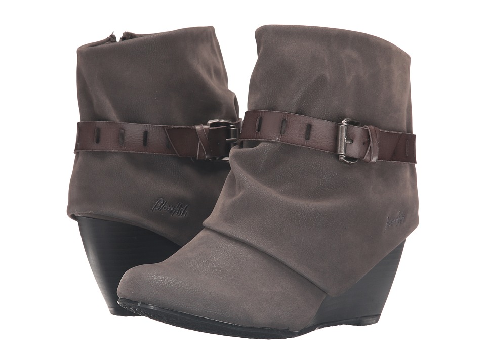 Blowfish Beryl (Grey Fawn/ Steel Grey Dyecut PU) Women