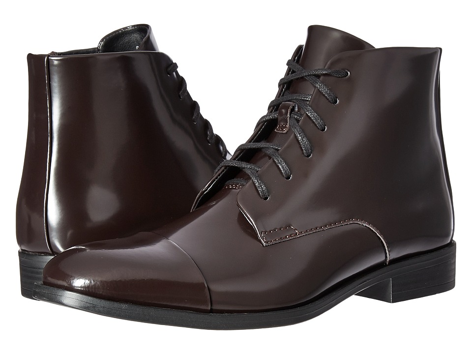 Calvin Klein Darsey (Dark Brown Box Leather) Men