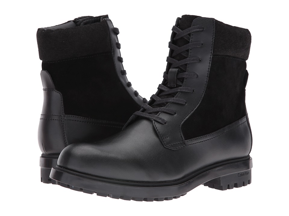 Calvin Klein Gable (Black Leather) Men
