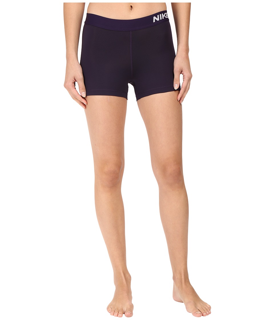 Nike Pro 3 Cool Compression Training Short (Purple Dynasty/Bleached Lilac) Women