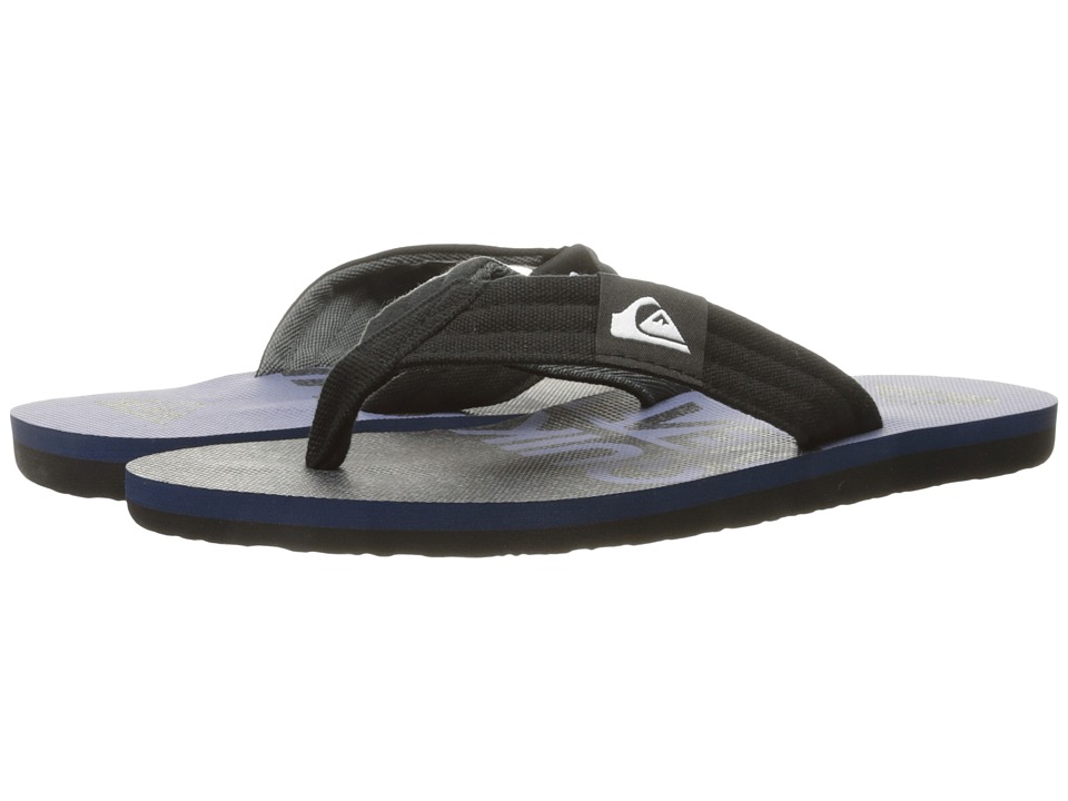 Quiksilver - Molokai Layback (Black/Blue/Grey 2) Men