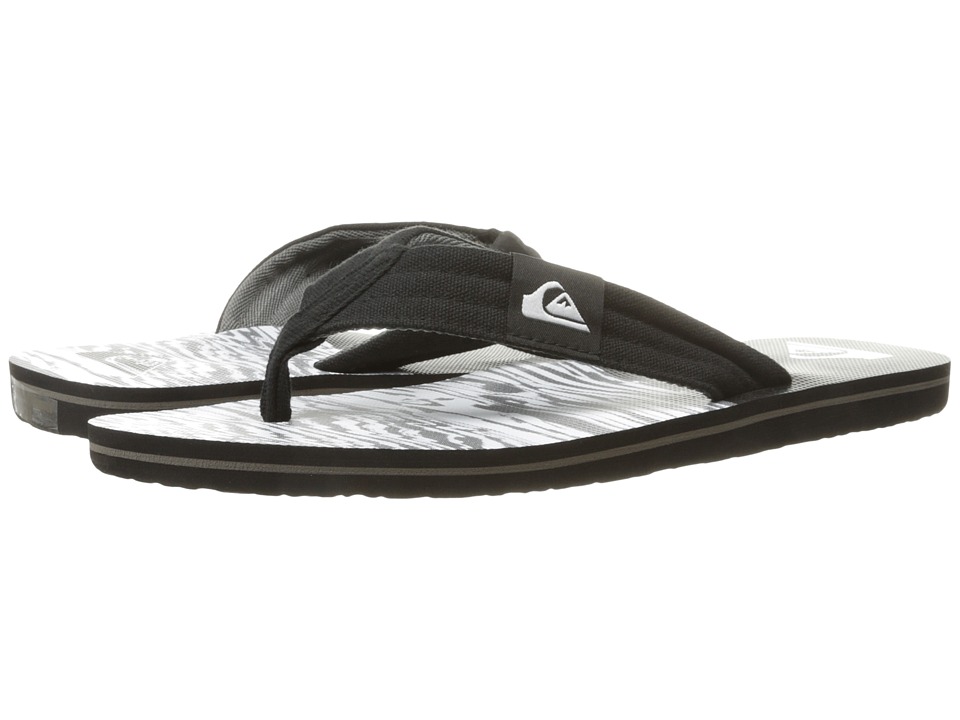Quiksilver - Molokai Layback (Black/Black/White 2) Men