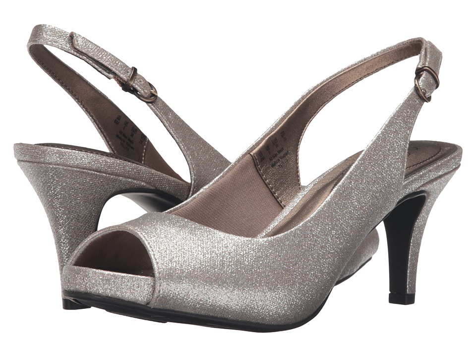 lifestride gold heels