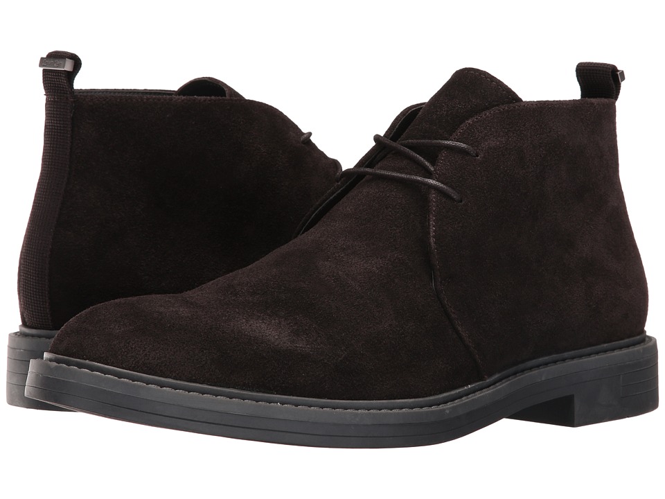 Calvin Klein Jae (Dark Brown Suede) Men