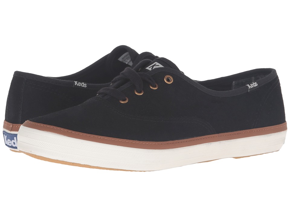 Keds Champion Suede (Black 1) Women