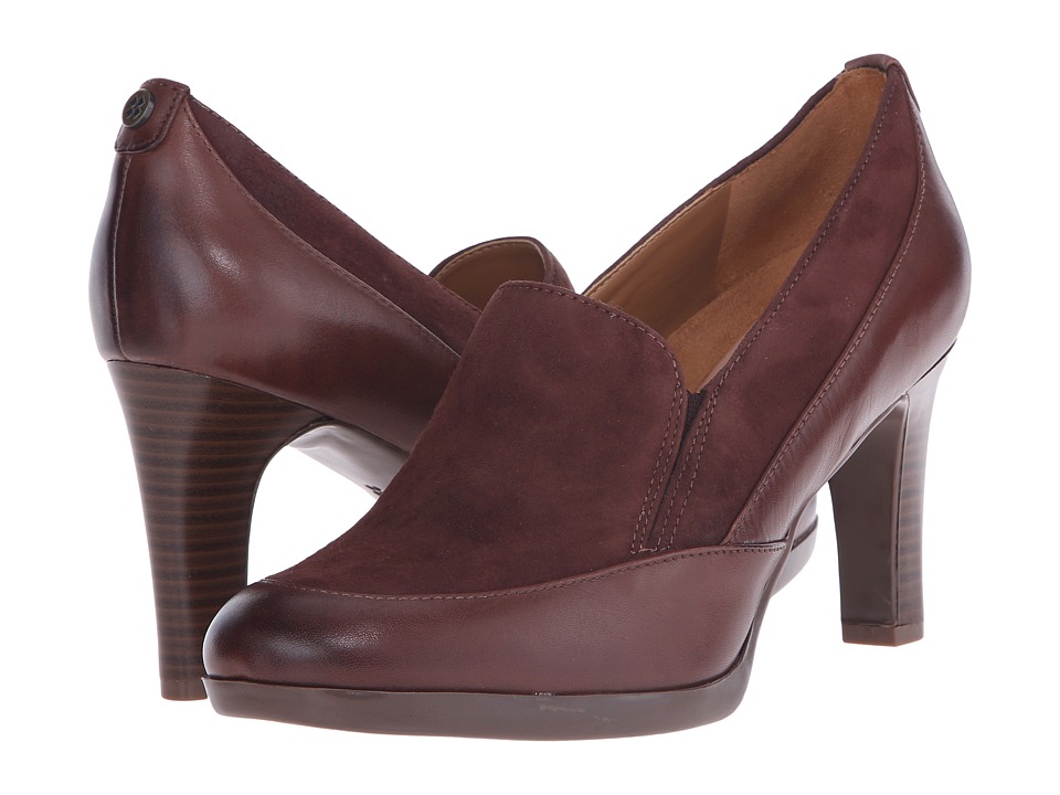 Naturalizer Angie (Bridal Brown/Suede) High Heels