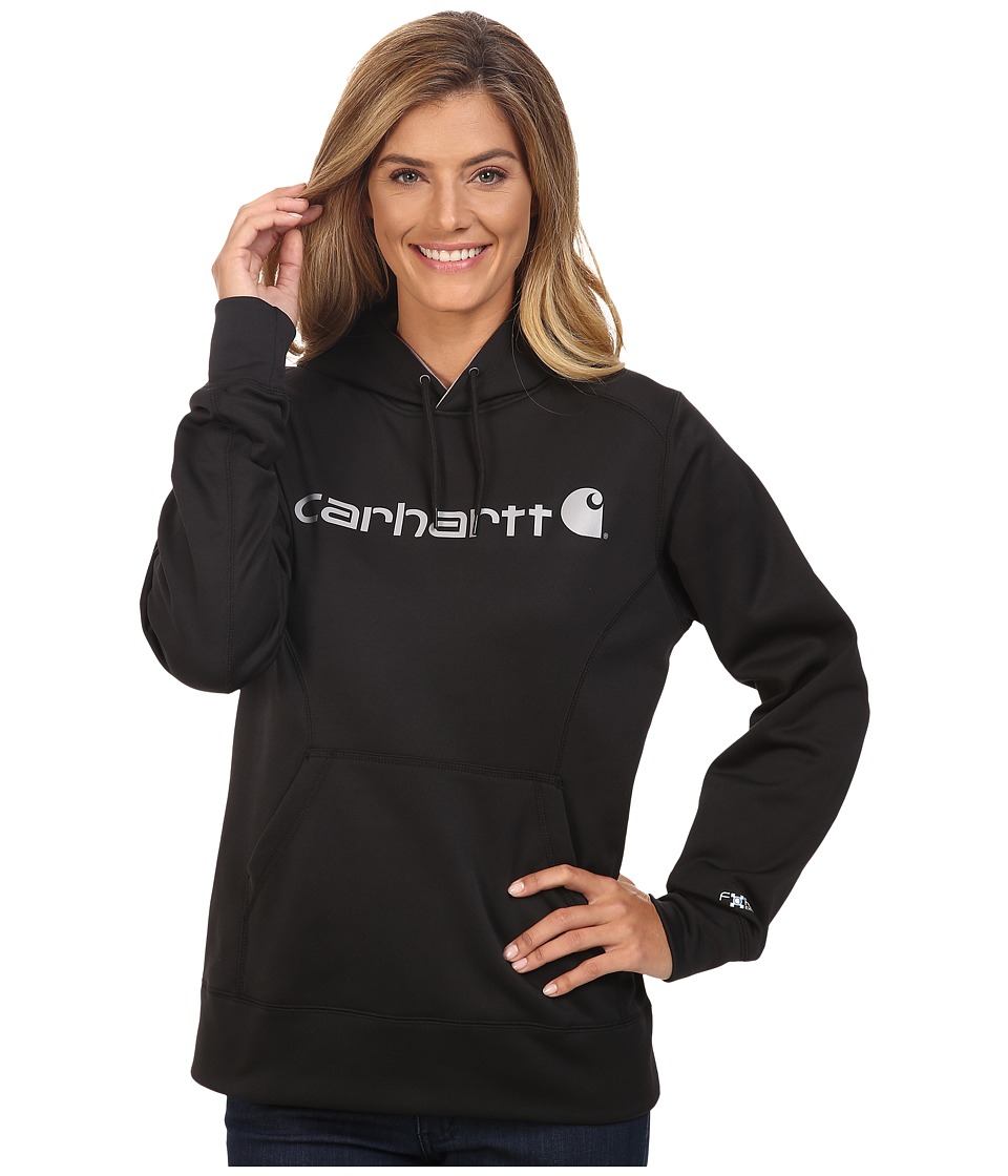 Carhartt Force Extremes Signature Graphic Hooded Sweatshirt (Black) Women