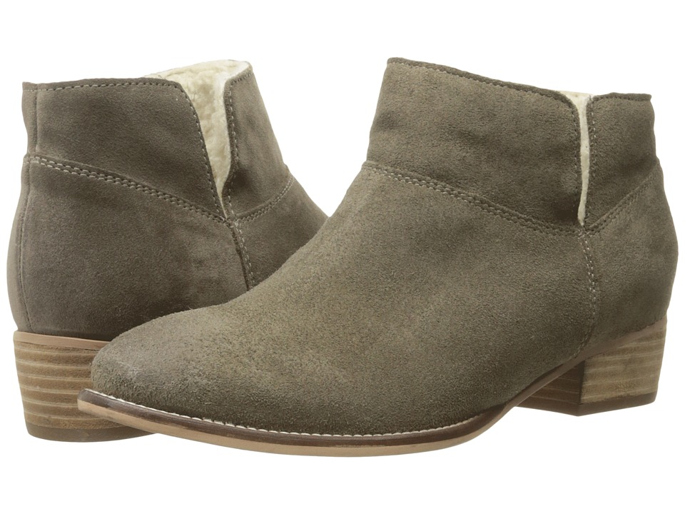 Seychelles Snare Cozy (Taupe Suede/Shearling) Women