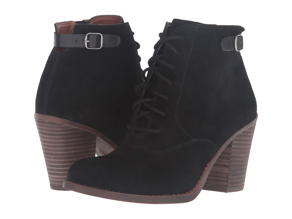 Lucky Brand Echoh (Black Oil Suede) Women