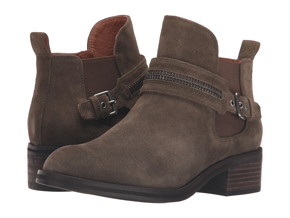 Gentle Souls Penny (Olive Suede) Women