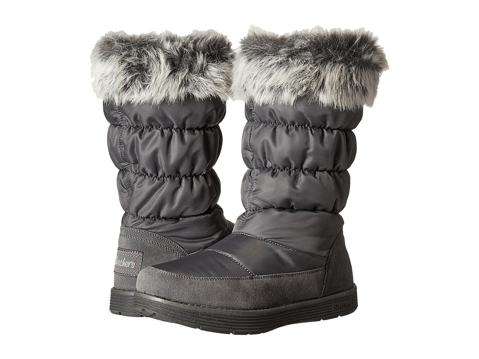 SKECHERS - Adorbs (Charcoal) Women's Boots