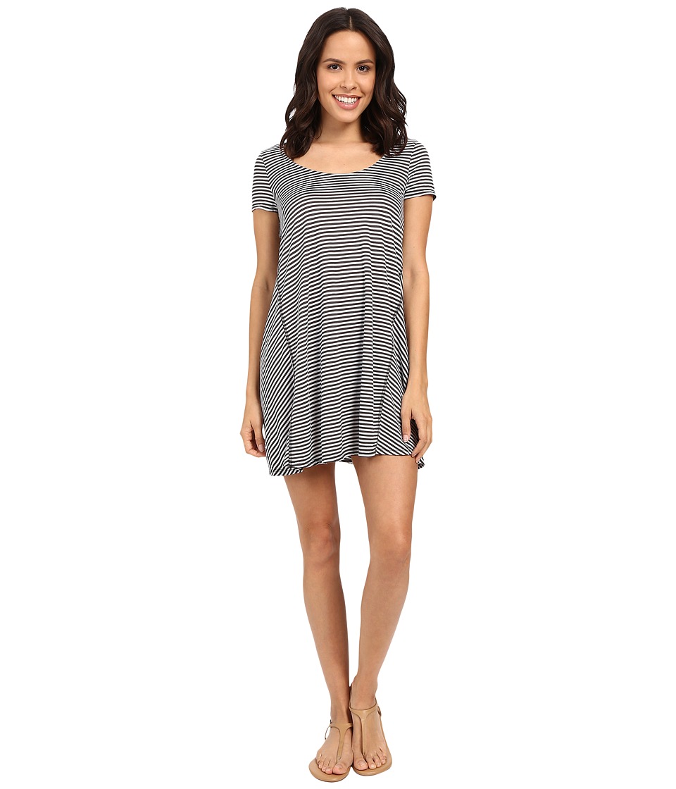 Michael Stars Mini Stripe A-Line Dress (Oxide) Women