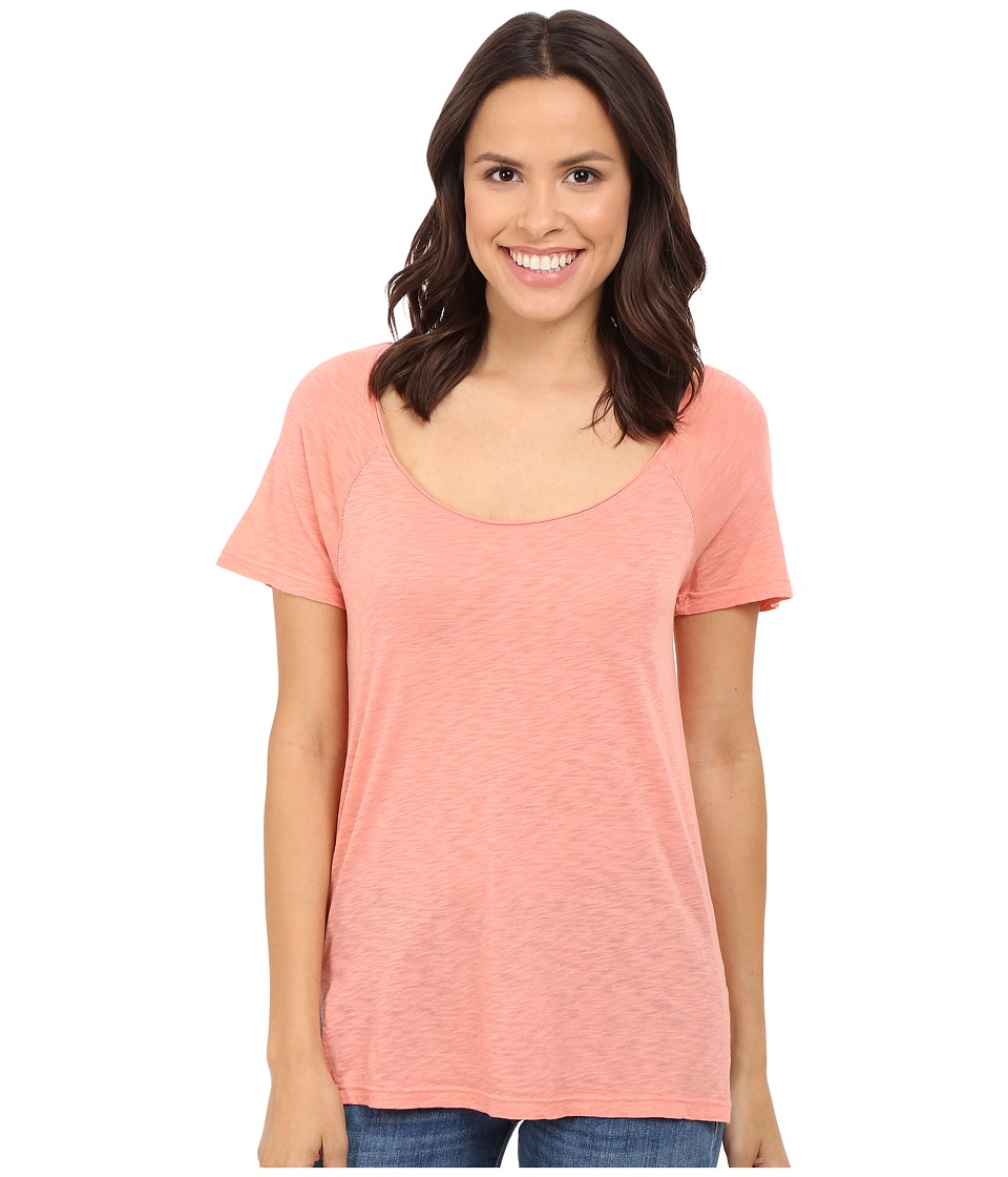 Splendid Slub Jersey Raglan Tee (Rosette) Women