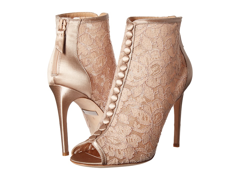 Badgley Mischka Nerina (Latte Lace) High Heels